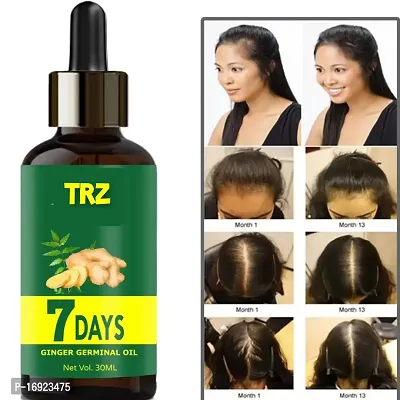 Natural Hair Loss Treatment Ginger Germinal Serum Essence Oil Hair Oil-thumb3