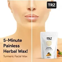 Hair Removal Wax Powder - 100% Unwanted Body Hair (Natural, Painless) - Pack of 2 PC (50gm X 2)-thumb2