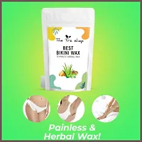 The Wellness Shop - Best Bikini Wax - 10 Minutes Herbal Wax Powder Easy to use at home, No chemicals - No Irritation, No Skin rashes for Women and Girls 50gm-thumb3