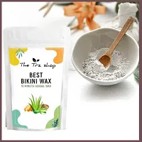 The Wellness Shop - Best Bikini Wax - 10 Minutes Herbal Wax Powder Easy to use at home, No chemicals - No Irritation, No Skin rashes for Women and Girls 50gm-thumb2