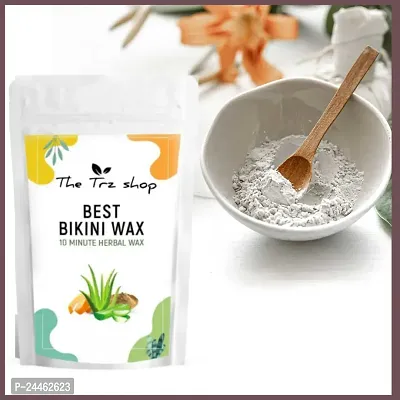 The Wellness Shop - Best Bikini Wax - 10 Minutes Herbal Wax Powder Easy to use at home, No chemicals - No Irritation, No Skin rashes for Women and Girls 50gm-thumb3