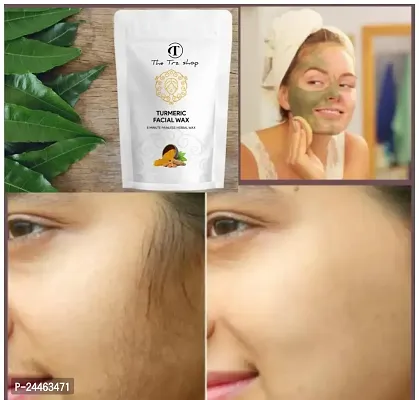 TRZ Natural Face Hair Removal DE-TAN Powder 100% Natural  Herbal Wax