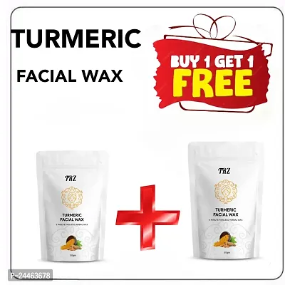 Buy One Get One Free Maha Dhamaka Sale Offer  TRZ  Turmeric Facial Hair Removal Face Wax Powder for women and men, all type of skin