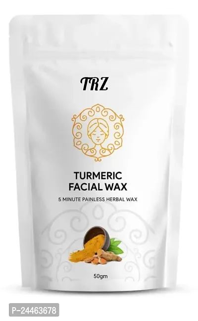 Buy One Get One Free Maha Dhamaka Sale Offer  TRZ  Turmeric Facial Hair Removal Face Wax Powder for women and men, all type of skin-thumb2