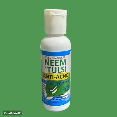 Daily Exfoliating  Brightening Cleanser, Deep Cleans Oily Skin - With Activated Neem  Tulsi for Fresh, Glowing Skin-thumb2