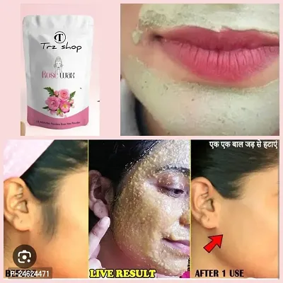 TRZ Facial Hair Removal Face Wax Powder for women and men, all type of skin-thumb0