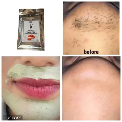 TRZ Face Hair Removal Powder For Eyebrows, Upper Lips, Forehead, Chin  Sideburns No Redness Reduce Hair Growth-thumb0