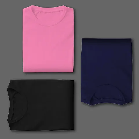 New in Fancy Round Neck T-shirt for Men Pack of 3