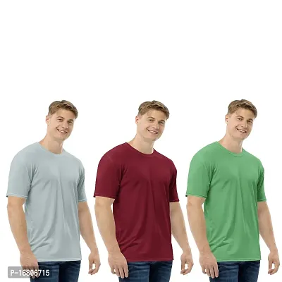 Fancy Round Neck T-shirt for Men Pack of 3