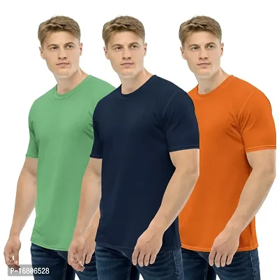 Fancy Round Neck T-shirt for Men Pack of 3