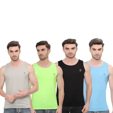 Urbanic Trendy Vest For Men Pack of 4