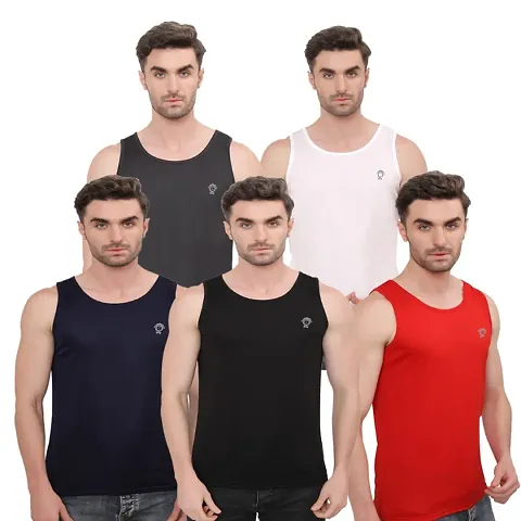 Urbanic Trendy Vest For Men Pack Of 5