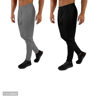 CLOTHINKHUB Trackpant For Men With 2 Pockets Pack of 2