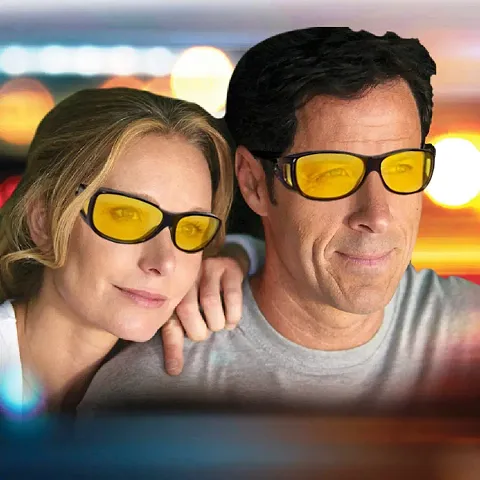Night Driving Clear Vision Sunglasses for Men and Women