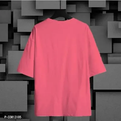 Comfortable Peach Polyester Tees For Men-thumb2