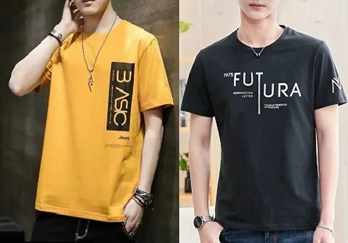 Reliable Polycotton Round Neck Tees For Men