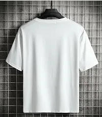 Comfortable Grey Polyester Tees For Men-thumb1