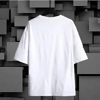 Comfortable White Polyester Tees For Men-thumb1