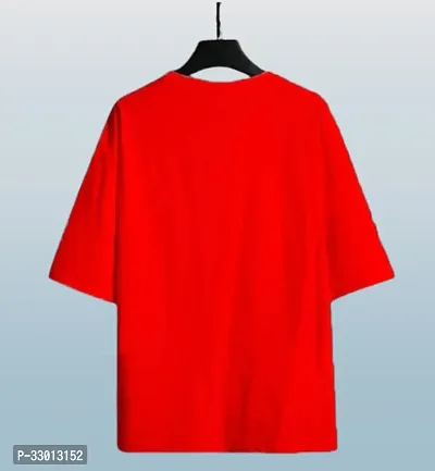 Comfortable Red Polyester Tees For Men-thumb2