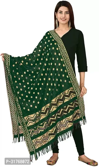 Beautiful Multicoloured Art Silk Dupattas For Women-Pack Of 1