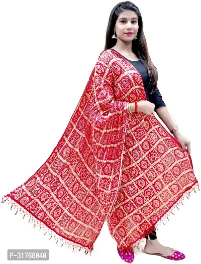 Beautiful Multicoloured Art Silk Dupattas For Women-Pack Of 1-thumb0