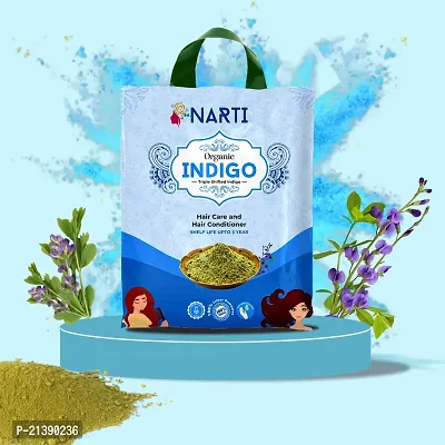 Narti indigo powder hair care 500g | indigo powder hair growht 500gm Pack of 2 1 kg-thumb4