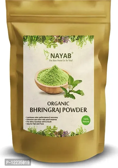 Nayab bhringraj powder to Make healthy hair growth  treatment | Bhringraj leaf powder (100 g)