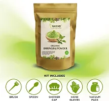 Nayab bhringraj powder to Make healthy hair growth  treatment | Bhringraj leaf powder (100 g)-thumb3