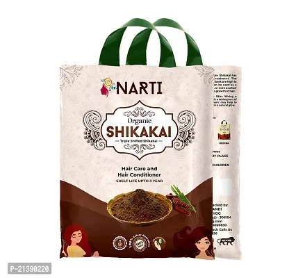 Narti Shikakai powder hair growht 500gm | shikakai powder hair conditioner 500g-thumb0