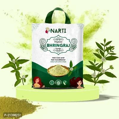 Narti bhringraj powder for hair growht 500gm | bhringraj powder for hair conditioner 500g Pack of 2 1 kg