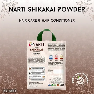 Narti Shikakai powder hair growht 500gm | shikakai powder hair conditioner 500g Pack of 2 1 kg-thumb2