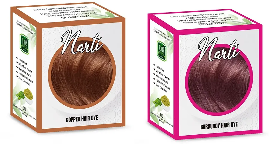 NARTI Natural 100% Pure Hair Color Hair Dye Multipack