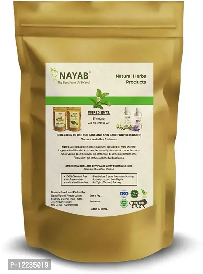 Nayab bhringraj powder to Make healthy hair growth  treatment | Bhringraj leaf powder (100 g)-thumb2