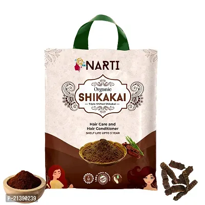 Narti Shikakai powder hair growht 500gm | shikakai powder hair conditioner 500g Pack of 2 1 kg