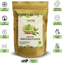 Nayab bhringraj powder to Make healthy hair growth  treatment | Bhringraj leaf powder (100 g)-thumb2