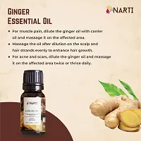 NARTI Ginger Essential Oil Pure  Natural Undiluted For Therapeutic Grade and belly fat burner, Acne  Wrinkles 30 ML ginger oil-thumb3