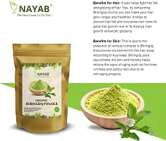 Nayab Organic Bhringraj Powder 100GM X 3 PACK (100 g)-thumb2