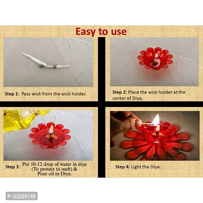 Decorative diyas For diwali Pack of 12-thumb3