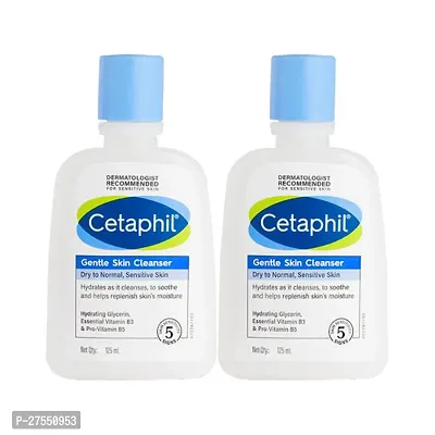 Cetaphil gentle skin cleanser 125ml pack of 2-thumb0