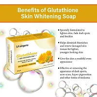 LA Organo Glutathione Calendula Skin Whitening Soap For All Skin Type (100gm) Pack of 5-thumb1