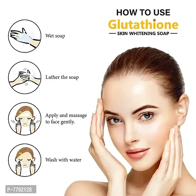 LA Organo Glutathione Calendula Skin Whitening Soap For All Skin Type (100gm) Pack of 4-thumb4