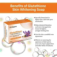 LA Organo Glutathione Kumkumadi Skin Lightening & Brightening Soap For All Skin Type (100gm) Pack of 1-thumb2