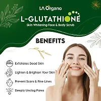 LA Organo Glutathione Cream, 50g  Glutathione Face Scrub, 50g  Glutathione Gel, 100g (Pack of 3)-thumb4