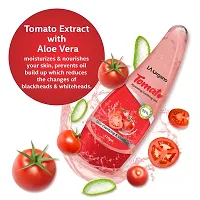 LA Organo Aloevera Gel & Tomato Hydrating Soothing Gel for Skin Nourish, Clarifying & Vitalizing (Pack of 2) 240 g-thumb1