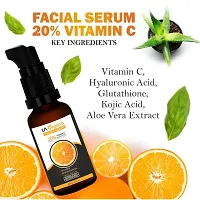 LA Organo Vitamin C Facial Kit - Consists Vitamin C Brightening Face Gel, Face Cream & Face Serum - 180g-thumb3