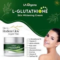 LA Organo Glutathione Cream, 50g & Glutathione Serum, 30ml & Glutathione Soap (Pack of 3)-thumb2