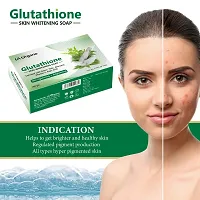 LA Organo Glutathione Neem  Tulsi Skin Whitening Soap, with Kojic Acid for Skin Lightening  Brightening, Dark Spot and Dead Skin Cell Removal, Fairness Soap - All Skin Type (Pack of 3)-thumb3