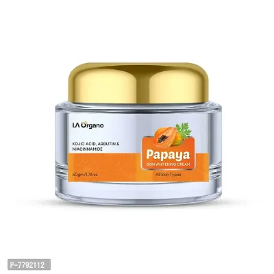 LA Organo Papaya Hydrating Face Gel, Papaya Cream & Papaya Soap for Anti-Ageing & Brighter Skin Tone (Pack of 3) 270g-thumb4