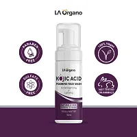 LA Organo Kojic Acid Foaming Face Wash Enriched with Licorice, Vitamin C, Niacinamide for Skin Brightening & Lightening, Reduce Dark Spots, Wrinkles & Fine Lines 100 ML-thumb4