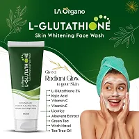 LA Organo Papaya Skin Whitening Cream and Glutathione Face Wash (Combo Pack of 2)-thumb3